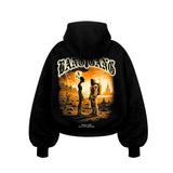 BANGGANG ANGELS OF VISITORS HOODIE BLK