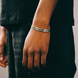 TWOJEYS MULTI ICON BANGLE BRACELET SILVER