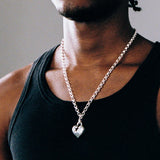 TWOJEYS  ICON SOUL NECKLACE SILVER