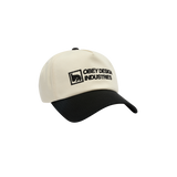 OBEY DESIGN INDUSTRIES 5 PANEL STRAPBACK BLACK MULTI