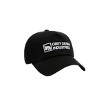OBEY DESIGN INDUSTRIES 5 PANEL STRAPBACK BLACK