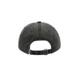 OBEY CROSSED 6 PANEL STRAPBACK PIGMENT BLACK