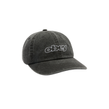 OBEY PIGMENT SLANTED 6 PANEL STRAPBACK PIGMENT BLACK