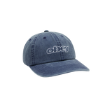 OBEY PIGMENT SLANTED 6 PANEL STRAPBACK PIGMENT NAVY