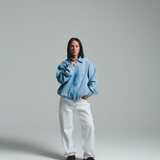 HOOD HOUSE CORE LOGO DENIM JACKET