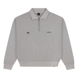 HOOD HOUSE FLAG DIVISION GREY QUARTER ZIP