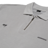 HOOD HOUSE FLAG DIVISION GREY QUARTER ZIP