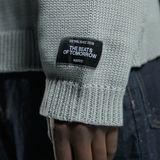 YUXUS GLINT “ATLAS” KNITTED HALF ZIP