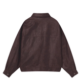 CHOCO "WINDY" PU LEATHER JACKET