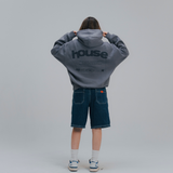 HOOD HOUSE SYSTEM DARK SLATE HOODIE