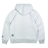 MORE AMOR FULL ZIP HOODIE GRS MELANGE