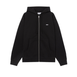 OBEY EST. WORKS BOLD ZIP HOODIE BLACK