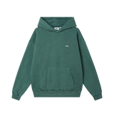 OBEY LOWERCASE PIGMENT HOOD PIGMENT PINE NEEDLE