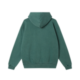 OBEY LOWERCASE PIGMENT HOOD PIGMENT PINE NEEDLE