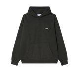 OBEY LOWERCASE PIGMENT PULLOVER PIGMENT PIRATE BLK