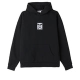 OBEY ICON EXTRA HEAVY HOODIE II BLK