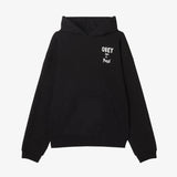 OBEY HAS A POSSE EXTRA HEAVY HOODIE BLK