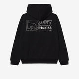 OBEY NICO EXTRA HEAVY HOOD BLK