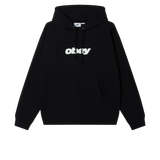 OBEY REDUCER HOOD BLACK