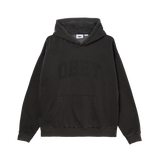 OBEY COLLEGIATE PIGMENT HOOD PIGMENT STRETCH LIMO