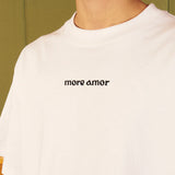 MORE AMOR HEAVY WEIGHT SS WHT