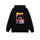 OBEY QUARTER ICON PREMIUM PULLOVER BLK