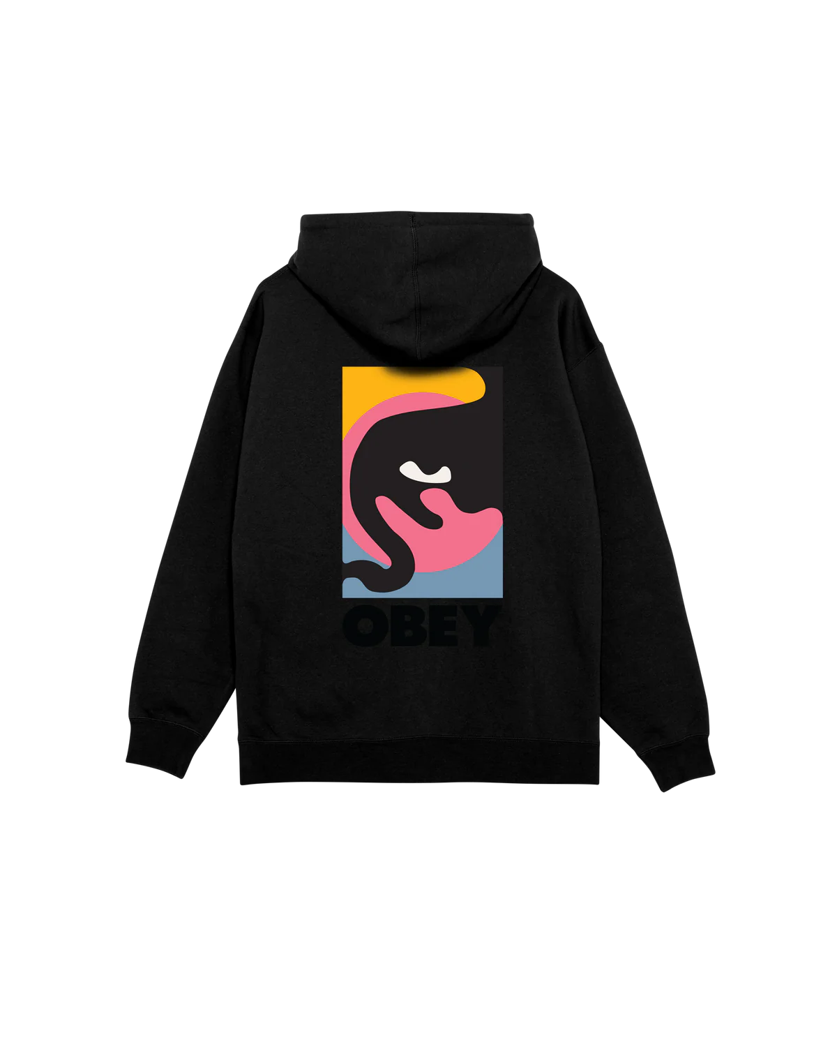 OBEY QUARTER ICON PREMIUM PULLOVER BLK
