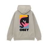 OBEY QUARTER ICON PREMIUM PULLOVER MOONSTRUCK