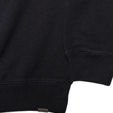 HOOD HOUSE SIGNATURE SCRIPT BLACK CREWNECK