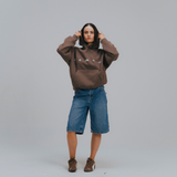 HOOD HOUSE SYMBOL SIGNAL HOODIE TAUPE