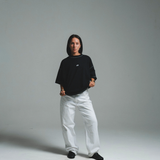 HOOD HOUSE ESSENTIAL EMBROIDERY BLACK T-SHIRT