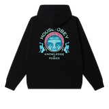 OBEY KNOWLEDGE IS POWER HOOD BLACK