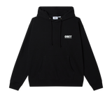 OBEY GLOBAL SYSTEMS HOOD BLACK