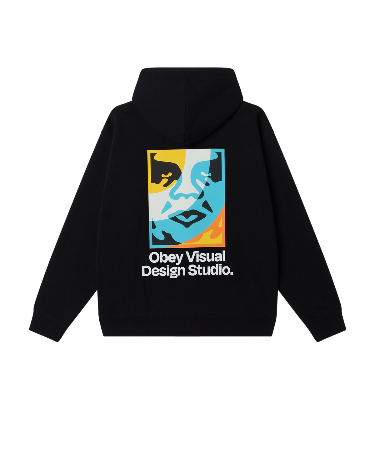 OBEY VISUAL DESIGN STUDIO HOOD BLACK
