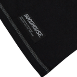 HOOD HOUSE ESSENTIAL EMBROIDERY BLACK T-SHIRT