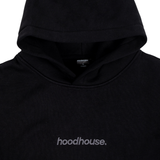 HOOD HOUSE ESSENTIAL HOODIE BLK