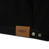 OBEY OPENA JACKET FADE BLK