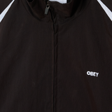 OBEY PRACTICE WINDBREAKER BLACK