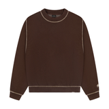 HOOD HOUSE DOUBLE HASH BROWN CREWNECK