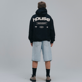 HOOD HOUSE SYSTEM HOODIE BLK