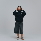 HOOD HOUSE SYSTEM HOODIE BLK