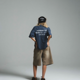 HOOD HOUSE HERITAGE NAVY T-SHIRT