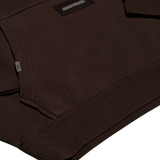 HOOD HOUSE CORE PATCH BROWN HOODIE