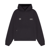 HOOD HOUSE DISTRESSED DARK GREY HOODIE