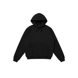 DIME MIDWEIGHT FLEECE CURSIVE LOGO HOODIE BLACK