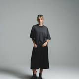HOOD HOUSE RAW PIGMENT BLACK T-SHIRT