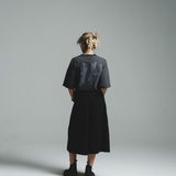 HOOD HOUSE RAW PIGMENT BLACK T-SHIRT