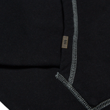 HOOD HOUSE DOUBLE HASH BLACK HOODIE