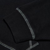 HOOD HOUSE DOUBLE HASH BLACK HOODIE