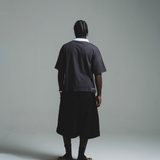 HOOD HOUSE STAR PIGMENT BLACK POLO